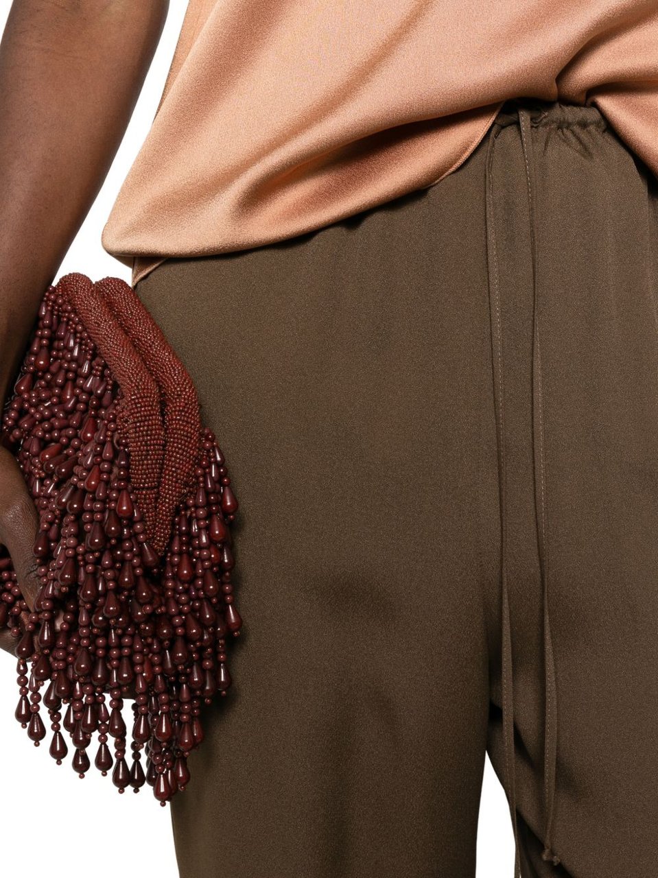 Forte Forte Trousers Brown Taupe