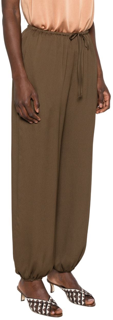 Forte Forte Trousers Brown Taupe