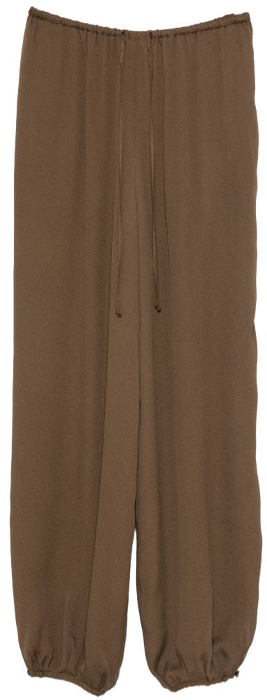 Forte Forte Trousers Brown Taupe