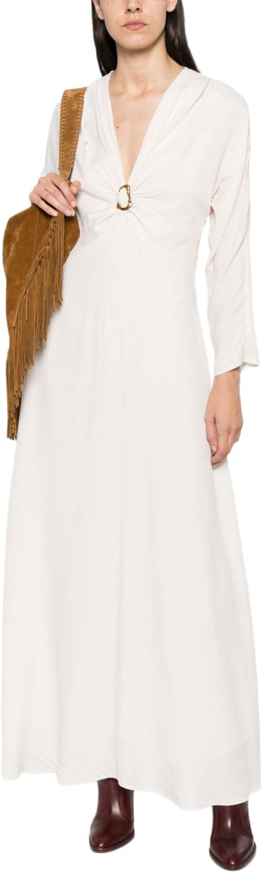 Forte Forte Dresses Avorio Wit