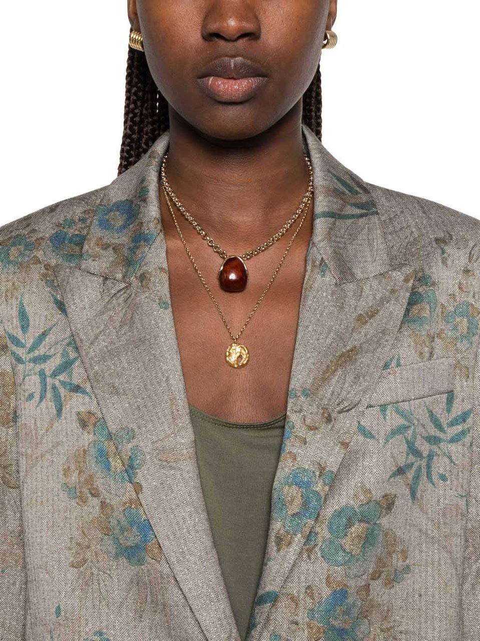Forte Forte Jackets Green Taupe
