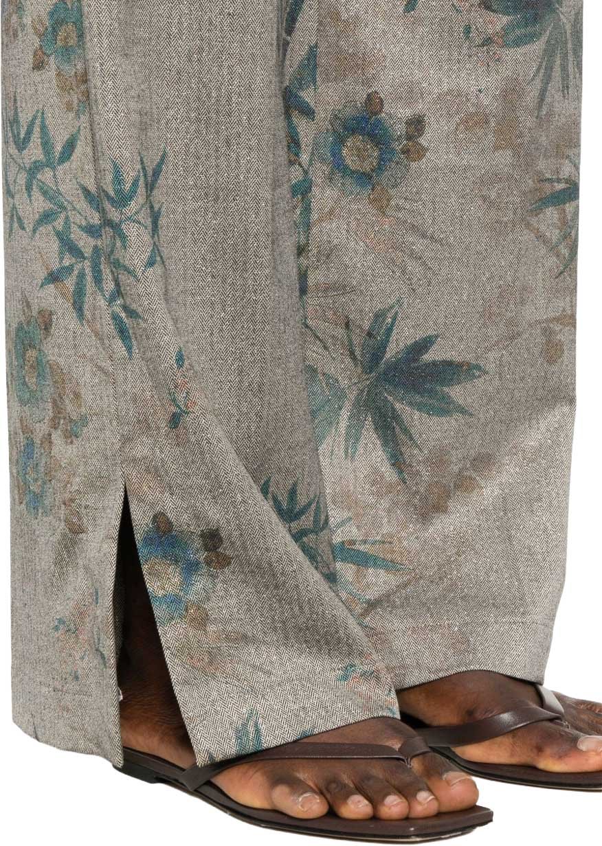 Forte Forte Trousers Green Groen