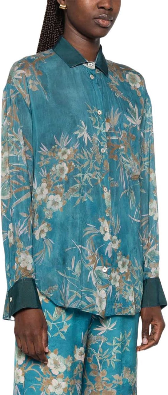 Forte Forte Shirts Green Groen
