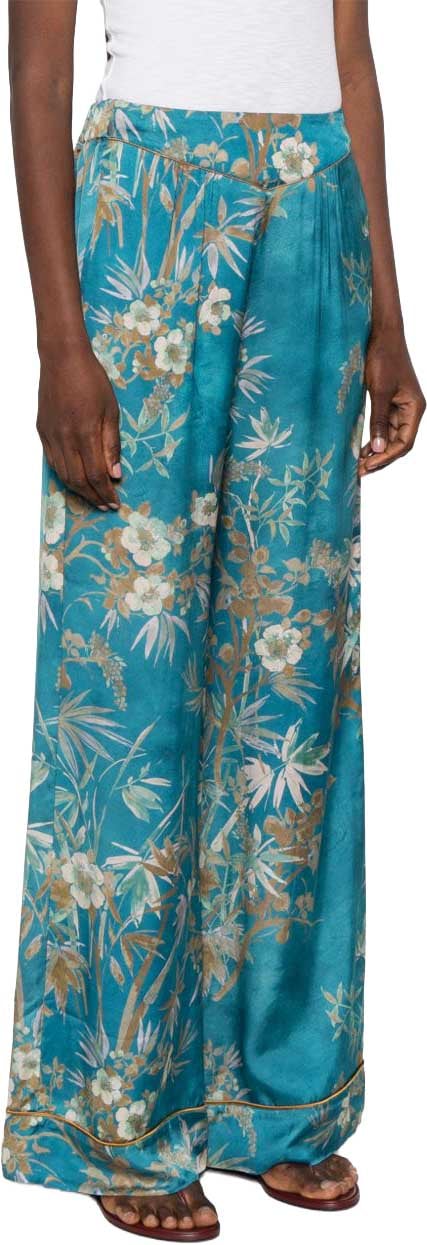Forte Forte Trousers Green Groen
