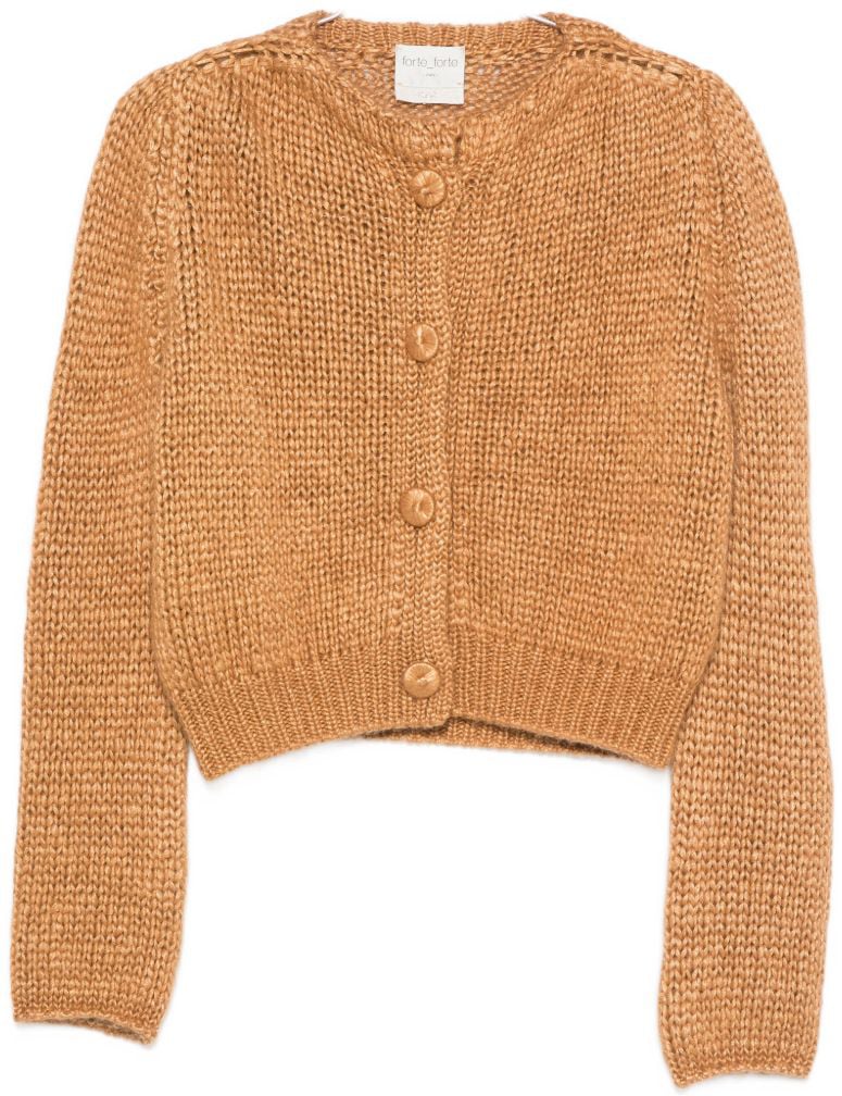 Forte Forte Sweaters Yellow Beige