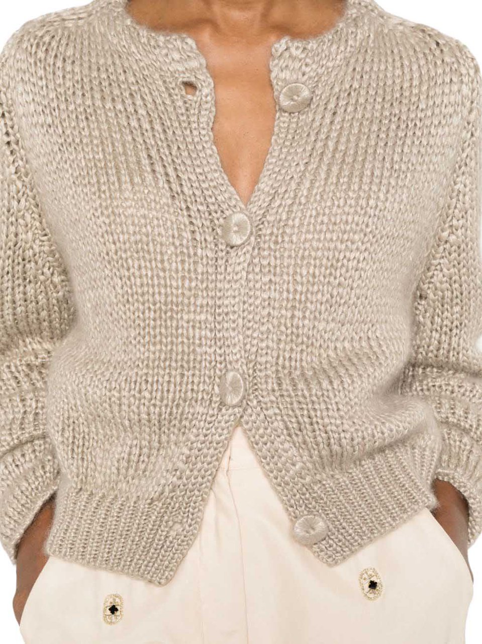 Forte Forte Sweaters Beige Beige