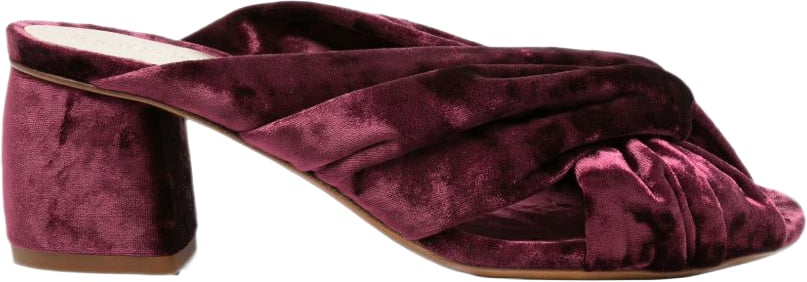 Forte Forte Sandals Red Maroon