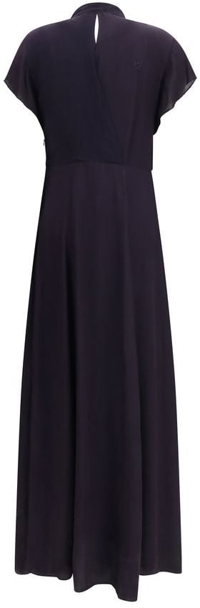 Forte Forte Forte_Forte Black Viscose Casual Dress Zwart