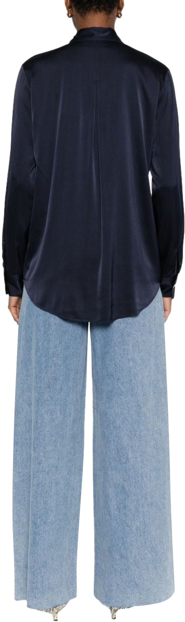 Forte Forte Shirts Blue Blauw