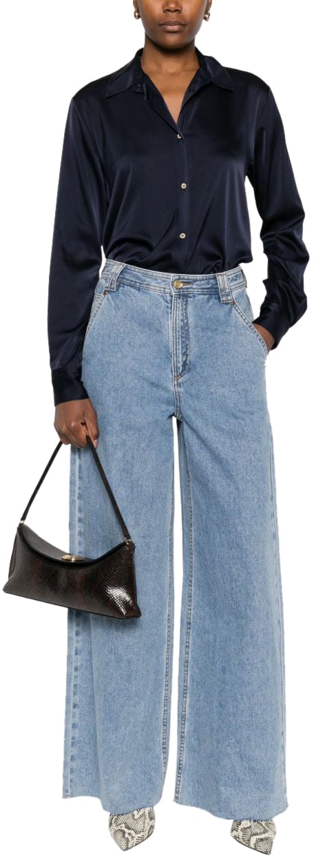 Forte Forte Shirts Blue Blauw