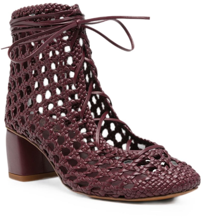 Forte Forte Boots Red Maroon