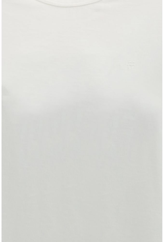 Forte Forte Forte_Forte White Cotton T-Shirt Wit