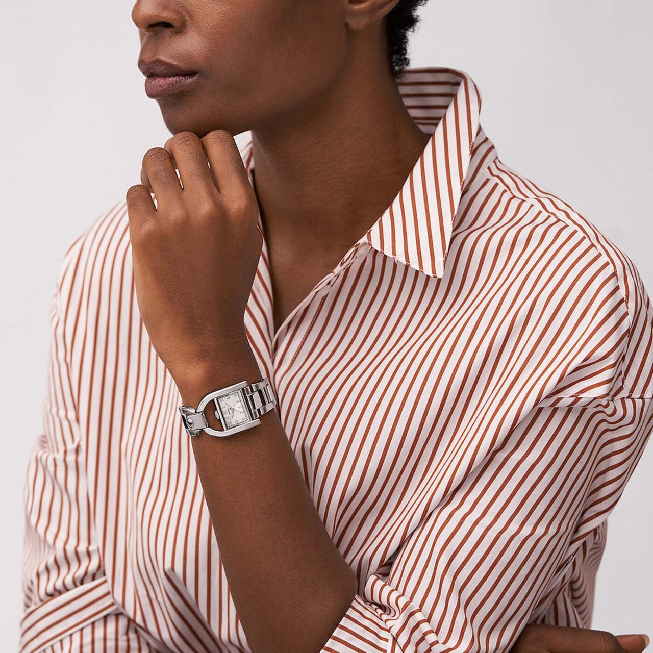 Fossil Harwell Horloge Zilver