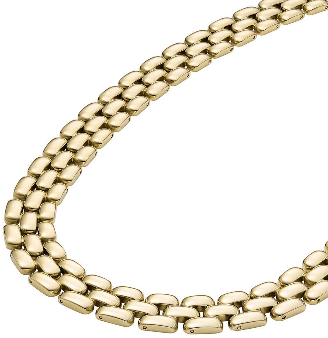 Fossil - Ketting - Goud Goud
