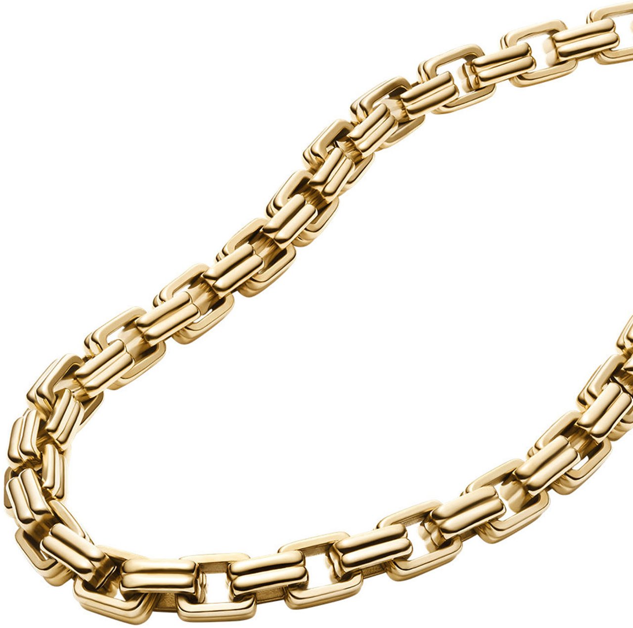 Fossil - Ketting - Goud Goud