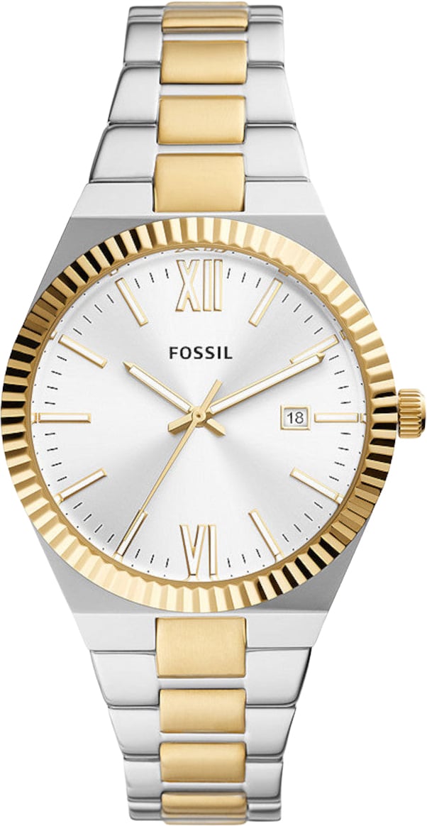 Fossil Scarlette - Horloge - Zilver Divers