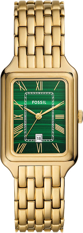 Fossil - Horloge - Groen Goud