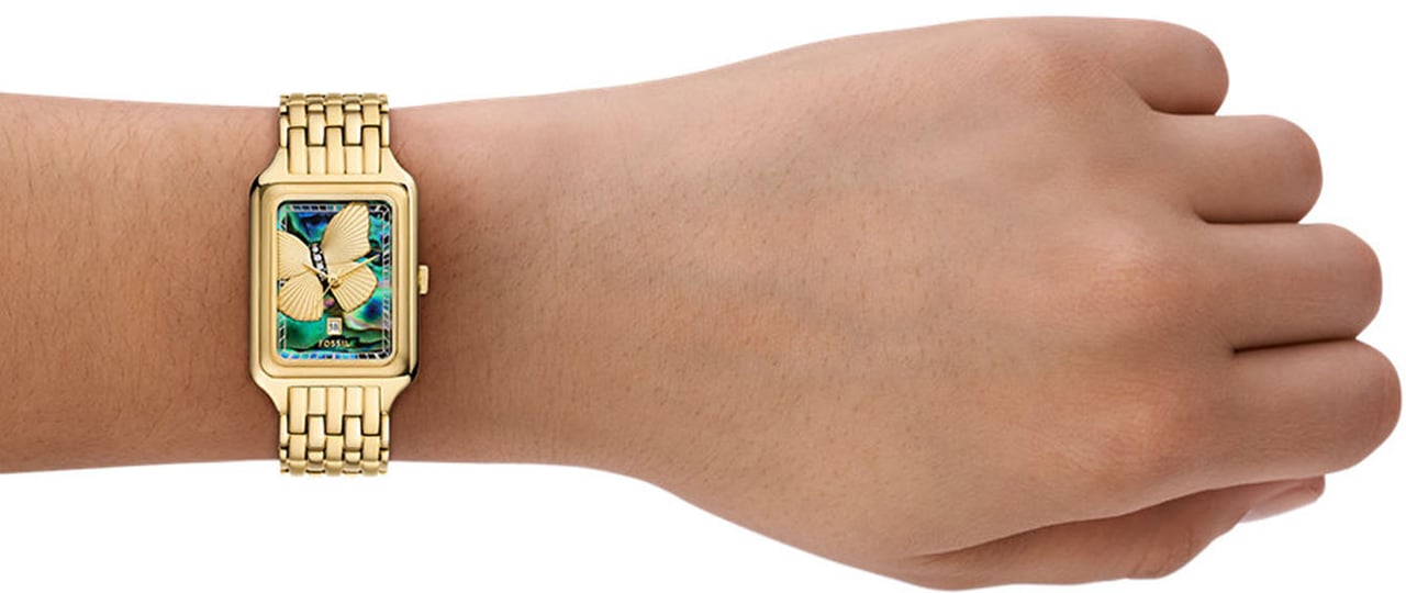 Fossil - Horloge - ZwartParel Divers