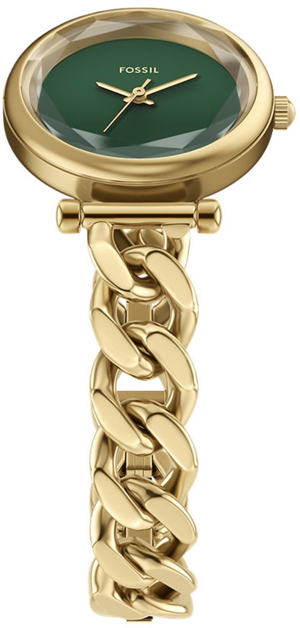 Fossil - Horloge - Groen Goud