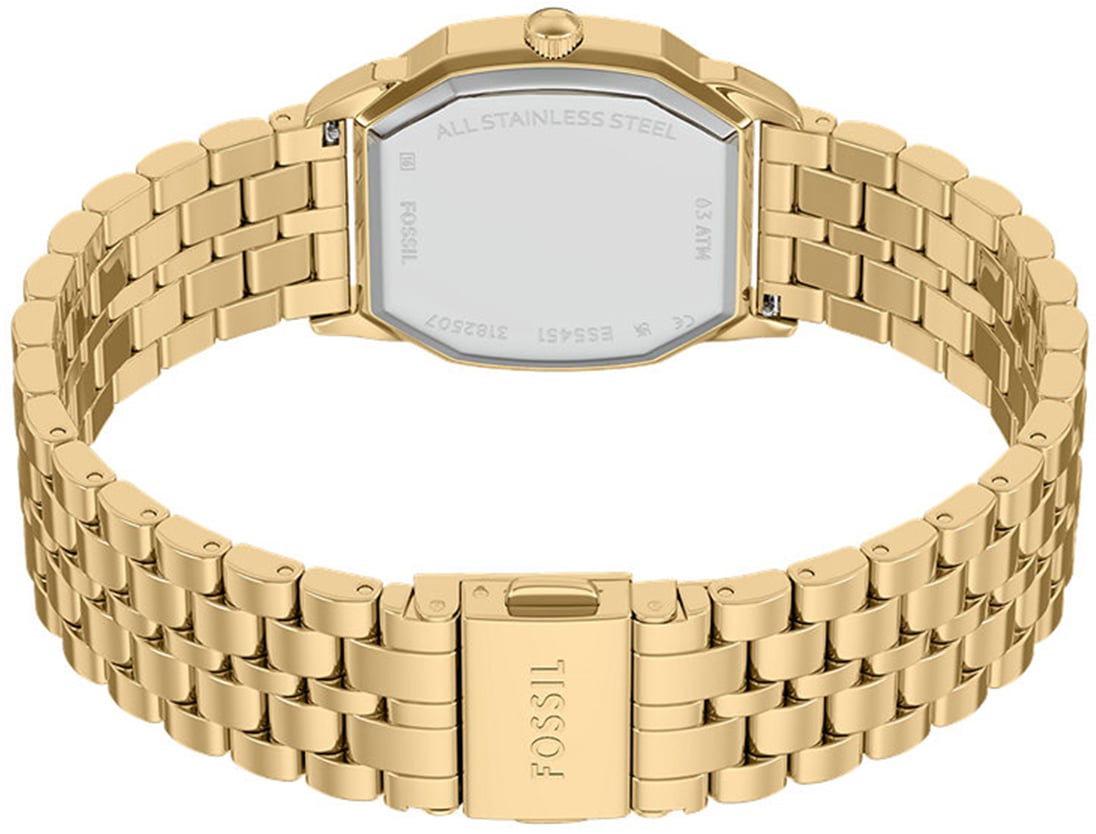 Fossil - Horloge - Groen Goud