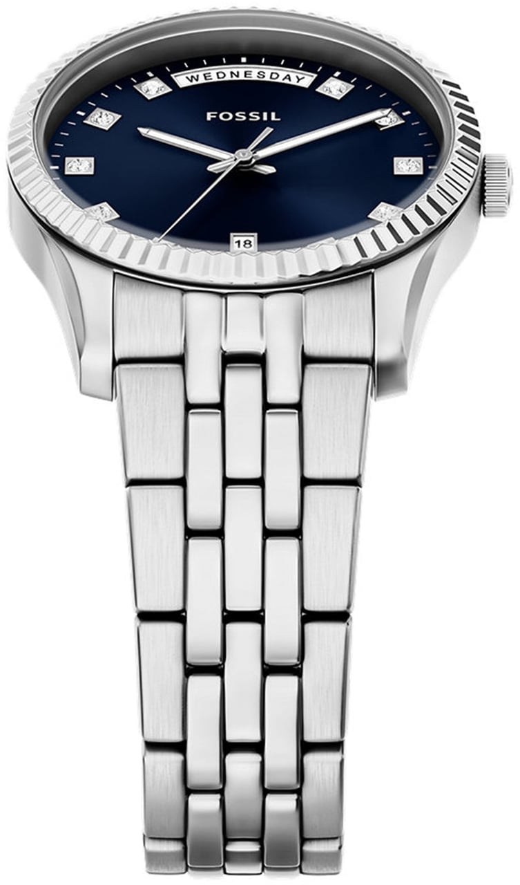 Fossil - Horloge - Zilver Divers
