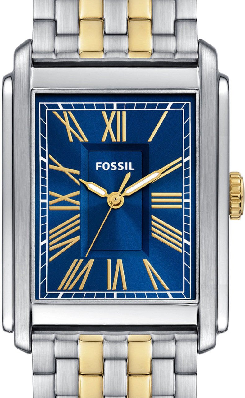 Fossil Carraway - Horloge - Blauw Divers