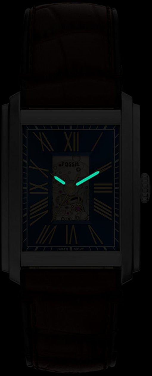 Fossil Carraway - Horloge - Blauw Divers