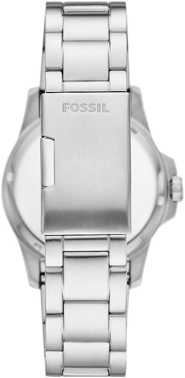 Fossil Blue - Horloge - Blauw Zilver