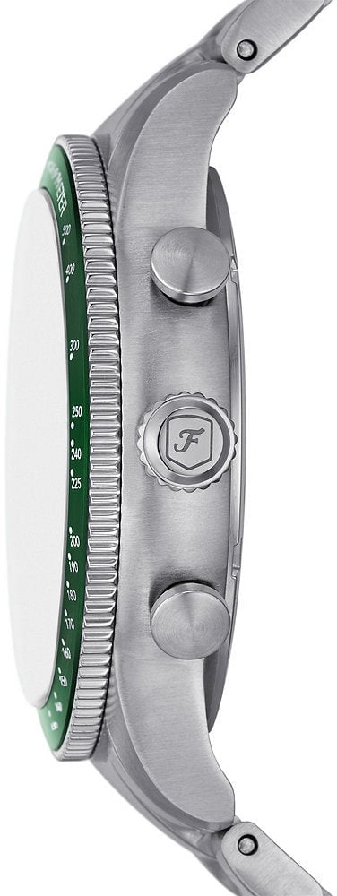 Fossil Sport Tourer - Horloge - Zilver Divers