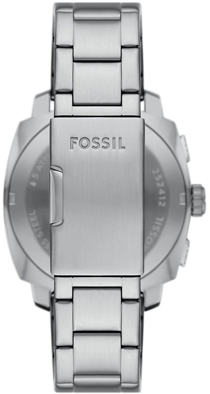 Fossil - Horloge - Wit Zilver