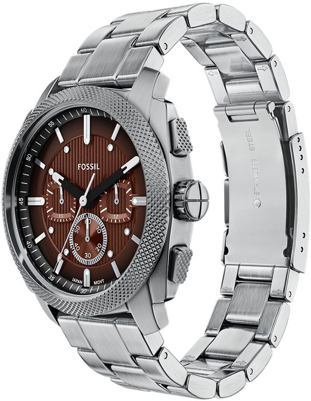Fossil - Horloge - Bruin Divers