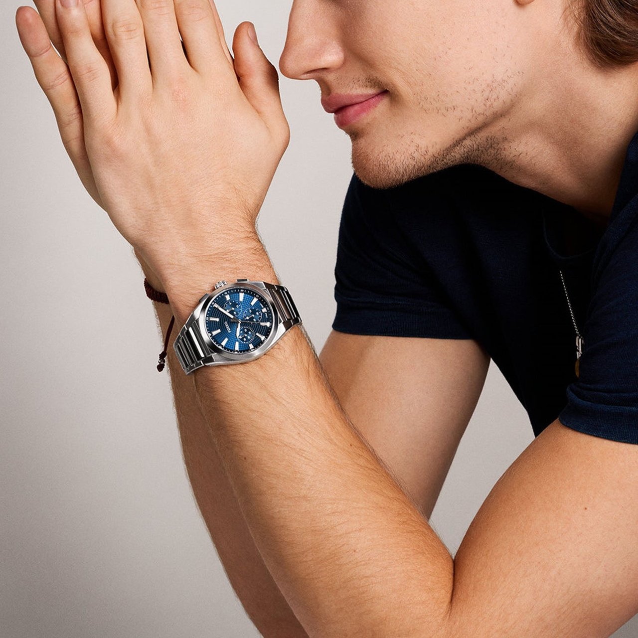 Fossil - Horloge - Blauw Divers