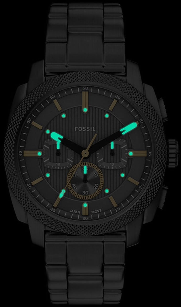 Fossil - Horloge - Grijs Grijs