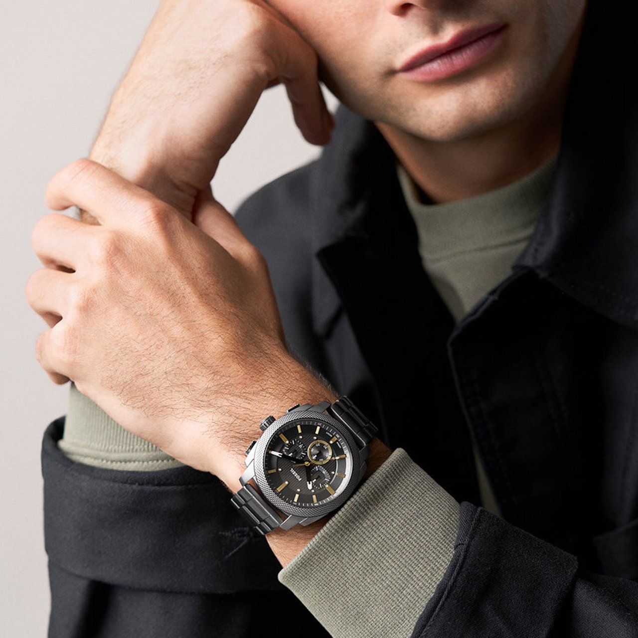 Fossil - Horloge - Grijs Grijs