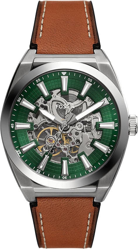 Fossil Everett - Horloge - Groen Divers