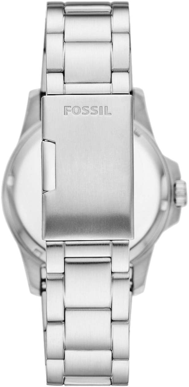 Fossil Blue Horloge Zilver