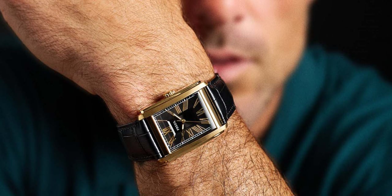 Fossil Carraway Horloge Goud