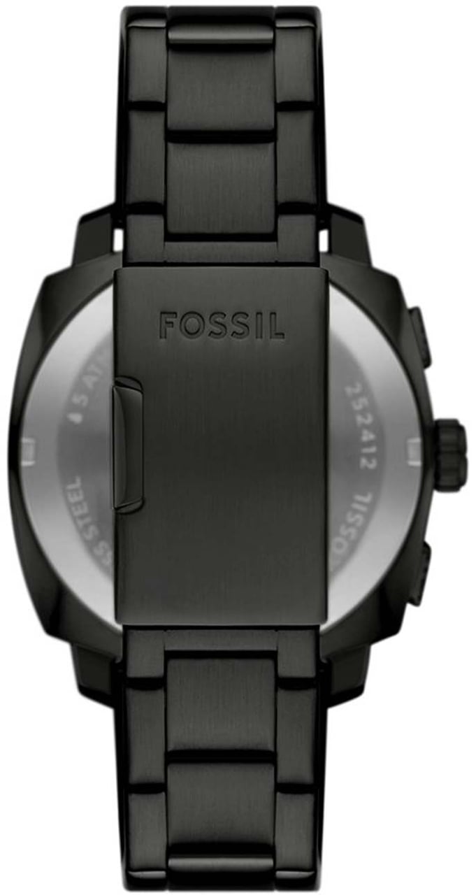 Fossil Machine Horloge Zwart