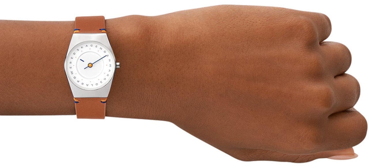 Fossil Skagen Grenen - Horloge - Wit Divers