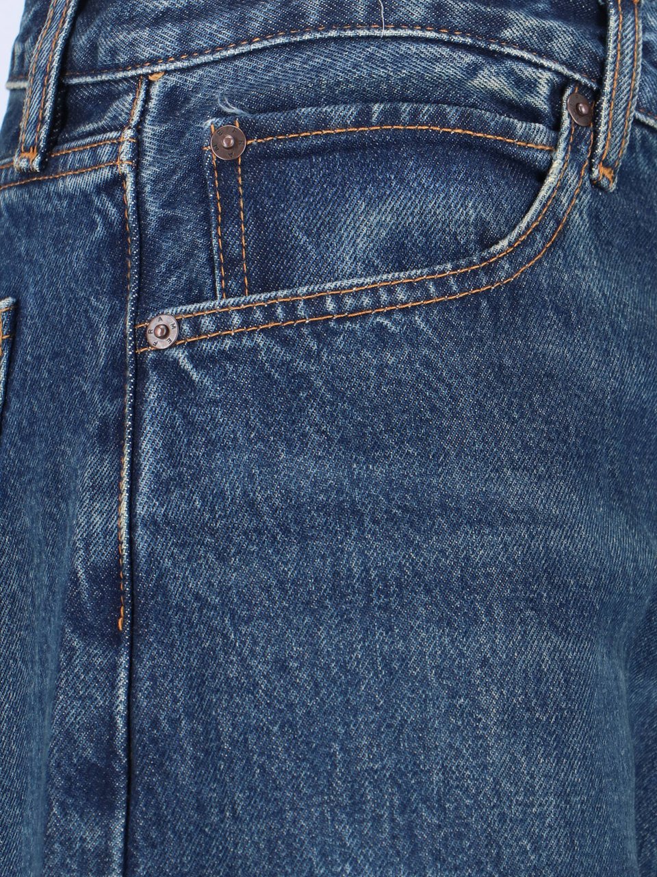Frame Wide Jeans – Blue Neutraal