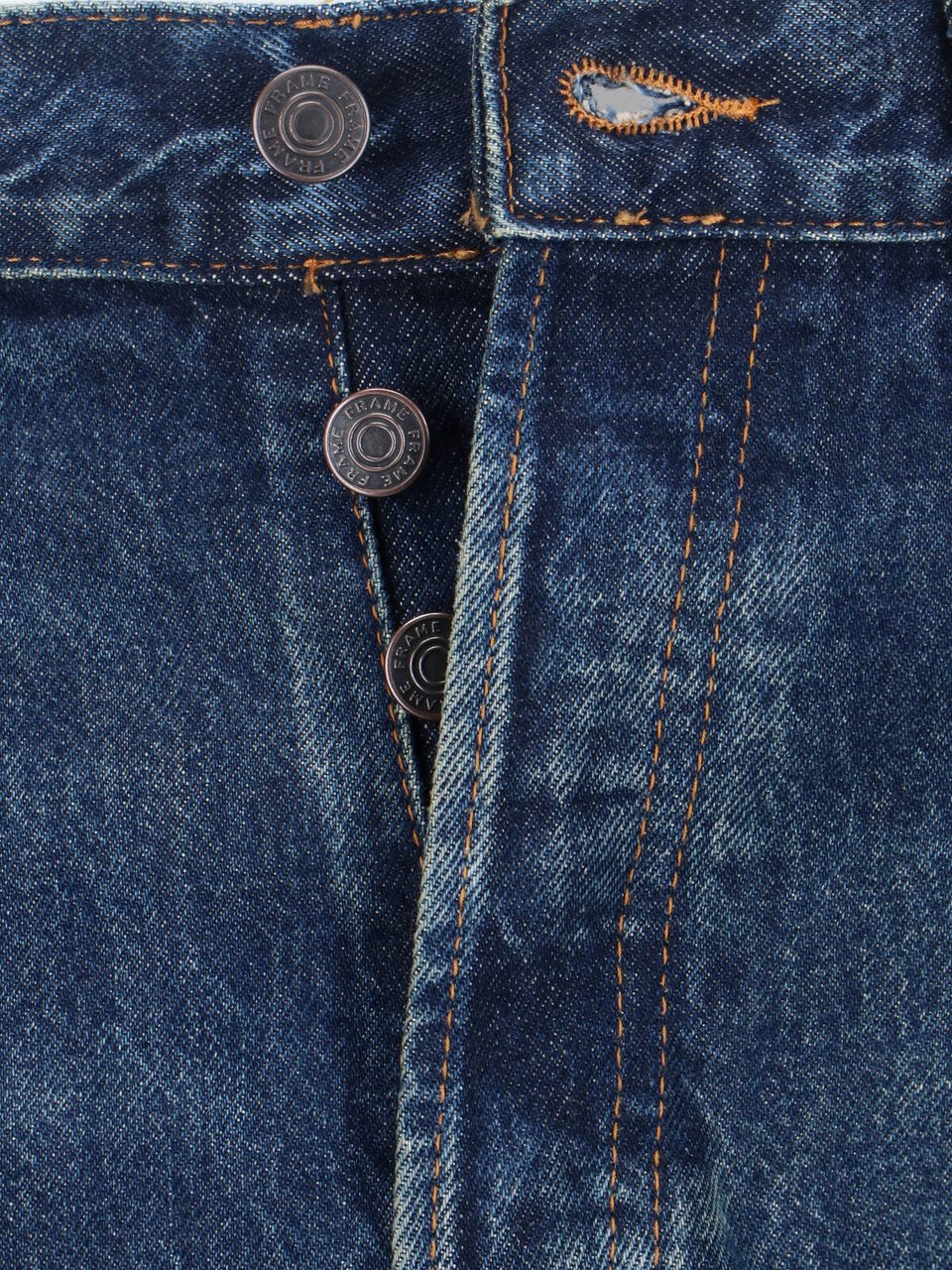 Frame Wide Jeans – Blue Neutraal