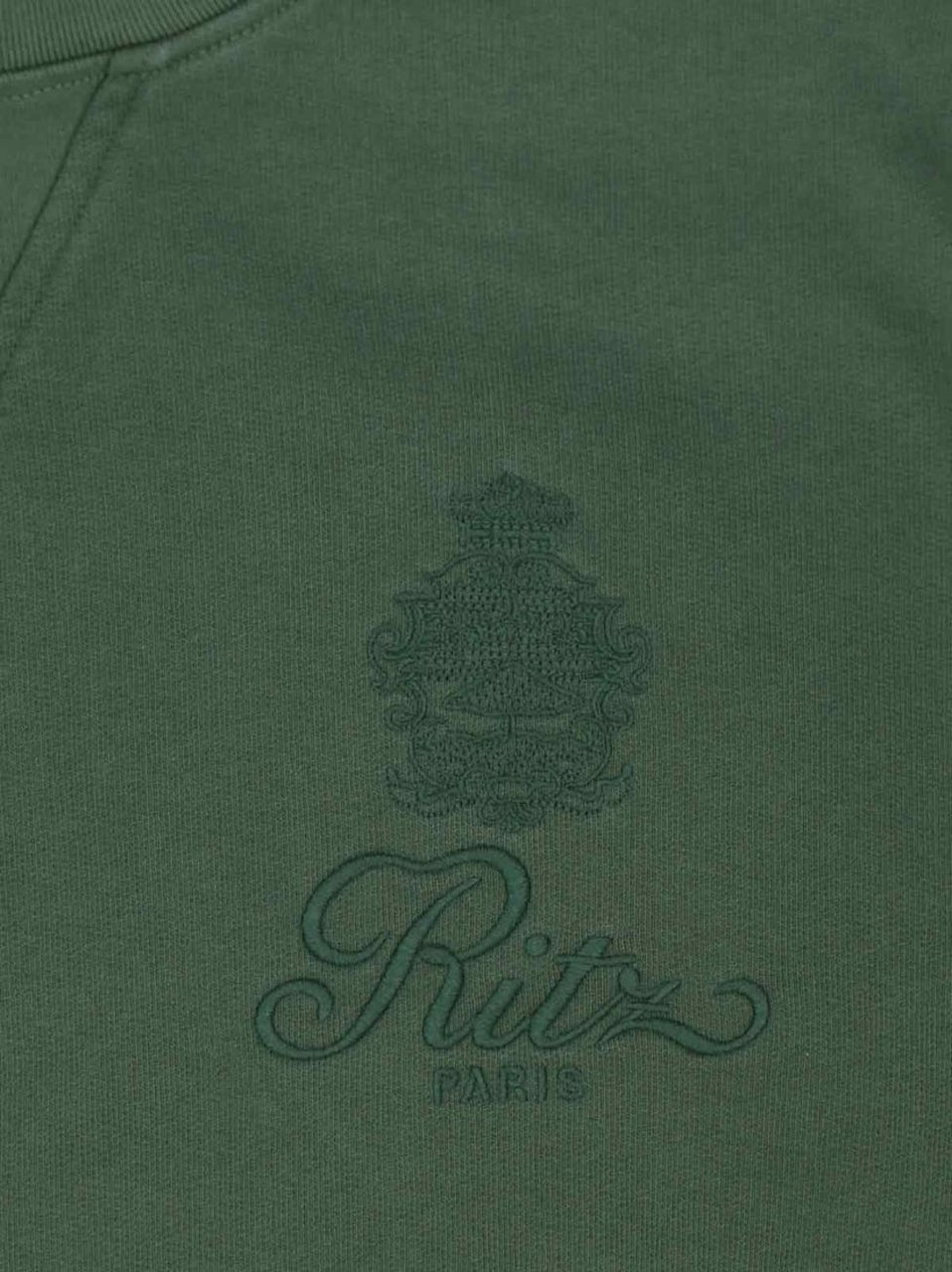 Frame "Ritz" Crewneck Sweatshirt – Green Groen