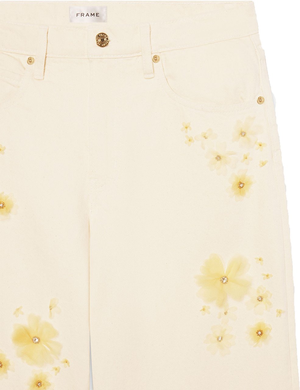 Frame Jeans White Wit