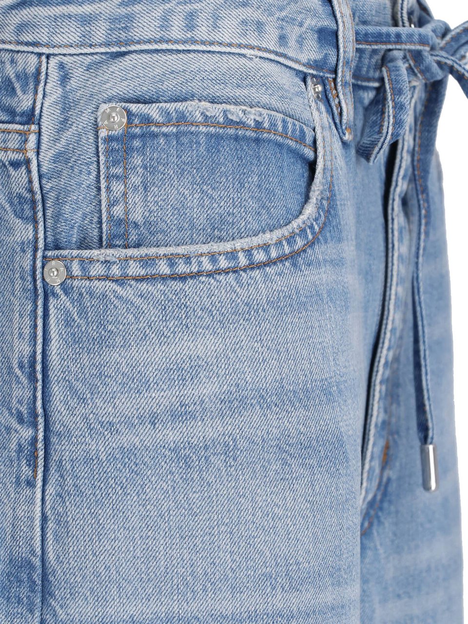 Frame Light Blue The Bow Jeans Blauw
