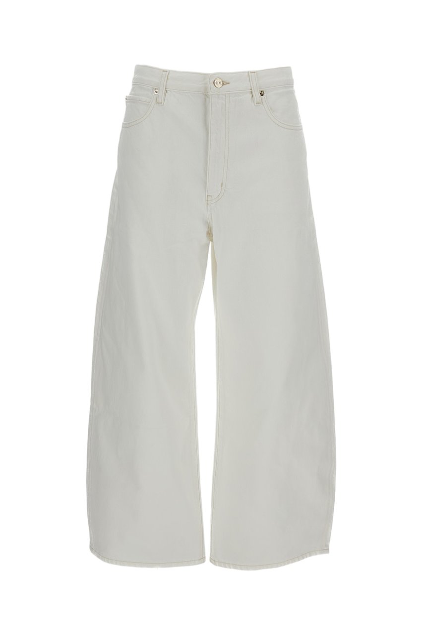 Frame The Bow Crop Jeans Wit