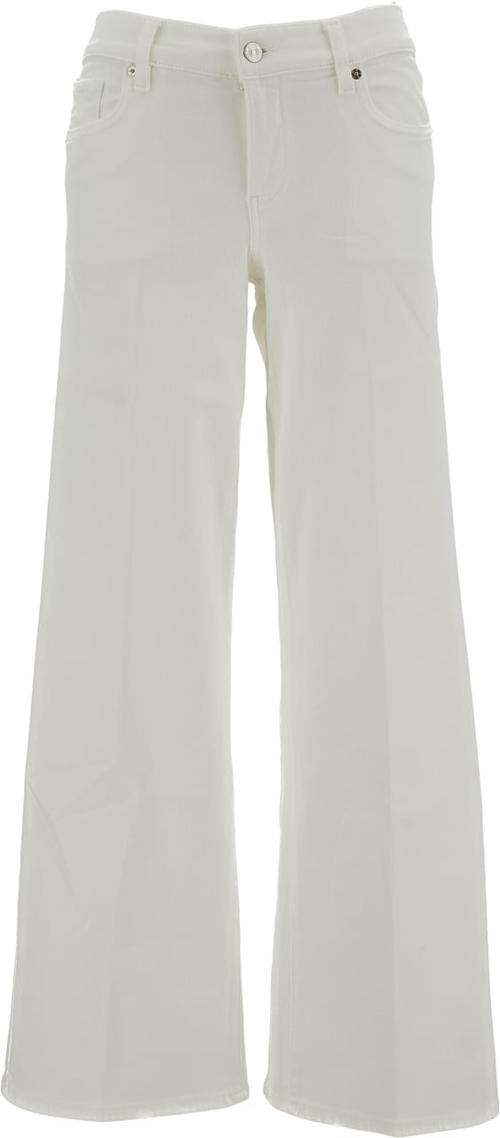 Frame Le Slim Palazzo Jeans Wit
