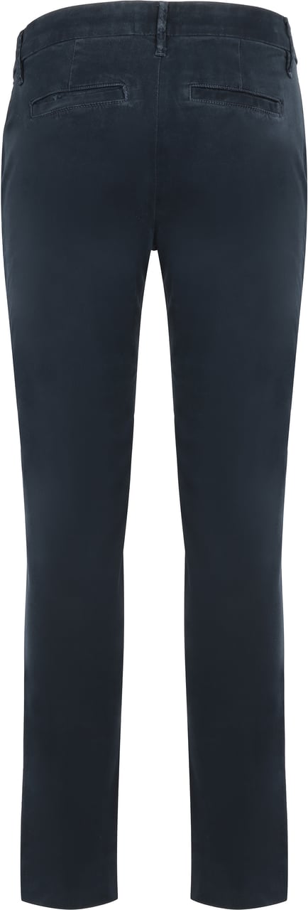 Frame Slim fit chino trousers Blauw