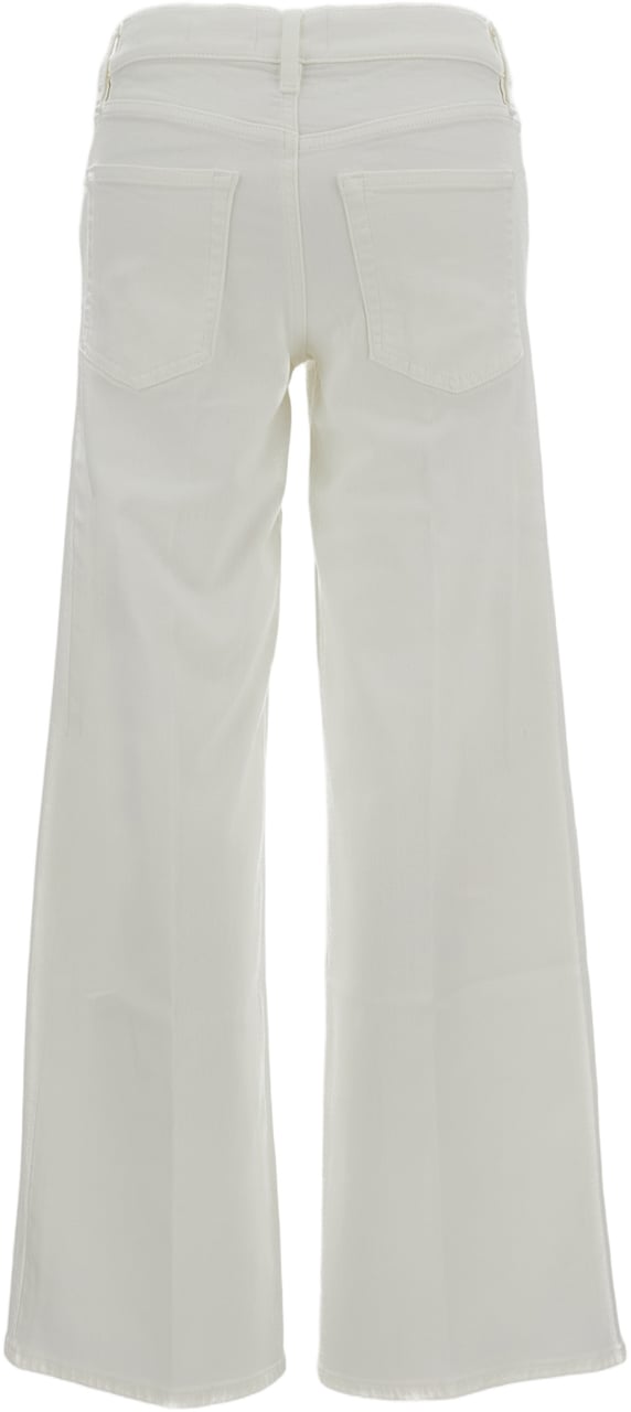Frame Le Slim Palazzo Jeans Wit