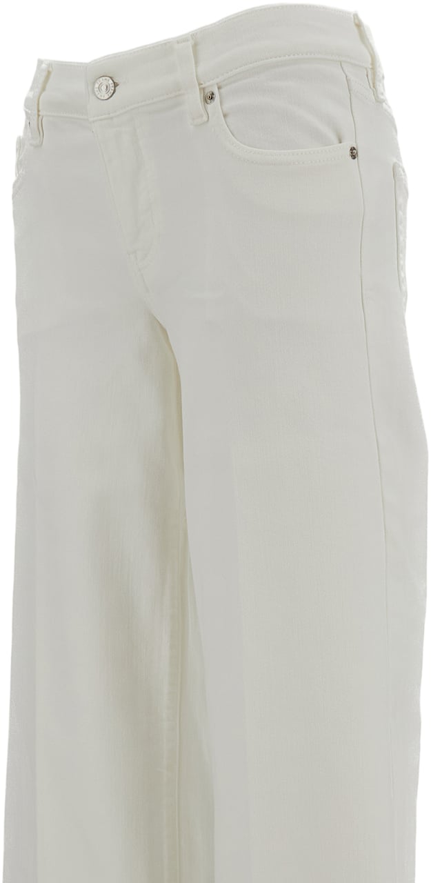 Frame Le Slim Palazzo Jeans Wit