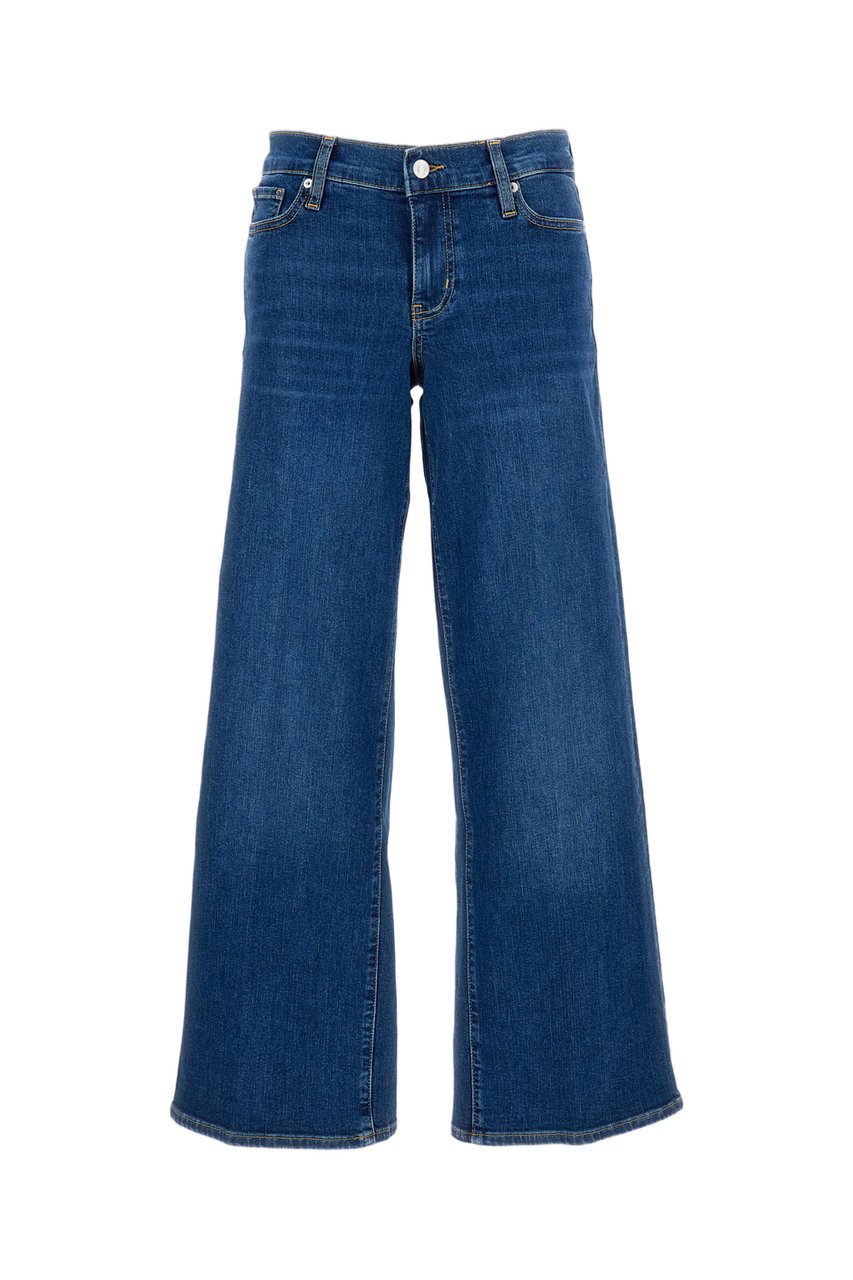 Frame Low Rise Le Slim Palazzo Jeans Blauw